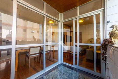 Varanda da Sala de apartamento à venda com 4 quartos, 118m² em Funcionários, Belo Horizonte