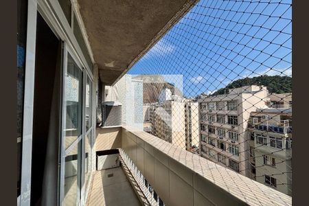 Varanda da Sala 1 de apartamento à venda com 4 quartos, 144m² em Copacabana, Rio de Janeiro
