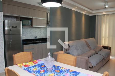 Sala de apartamento à venda com 2 quartos, 58m² em Cidade Satélite Íris, Campinas