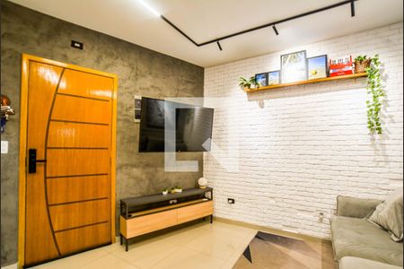 Sala de apartamento à venda com 2 quartos, 50m² em Vila Assunção, Santo André