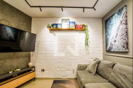 Sala de apartamento à venda com 2 quartos, 50m² em Vila Assunção, Santo André