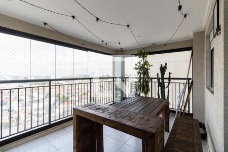 Varanda da Sala de apartamento à venda com 2 quartos, 67m² em Sacomã, São Paulo