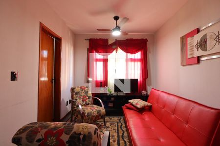 Sala de apartamento para alugar com 1 quarto, 38m² em J. Santana, Ribeirão Preto