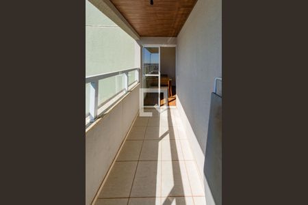 Varanda de apartamento à venda com 2 quartos, 59m² em Buritis, Belo Horizonte