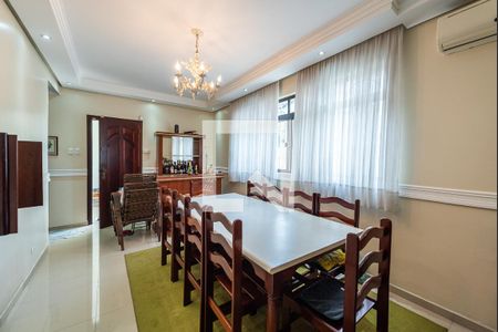 Sala de jantar de casa para alugar com 5 quartos, 500m² em Embaré, Santos