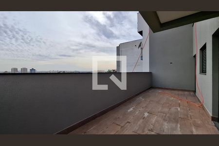 Varanda da Sala de apartamento à venda com 2 quartos, 65m² em Vila Guarani, Santo André