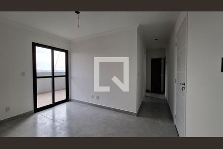 Sala de apartamento à venda com 2 quartos, 65m² em Vila Guarani, Santo André