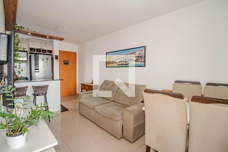 Sala de apartamento à venda com 2 quartos, 53m² em São Sebastião, Porto Alegre