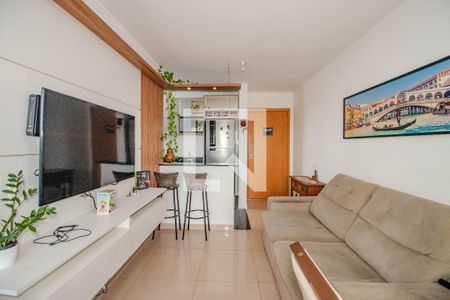 Sala de apartamento à venda com 2 quartos, 53m² em São Sebastião, Porto Alegre