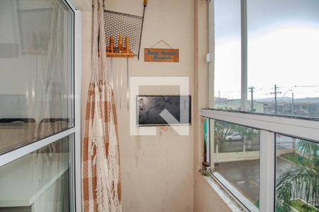 Sala Varanda de apartamento à venda com 2 quartos, 53m² em São Sebastião, Porto Alegre