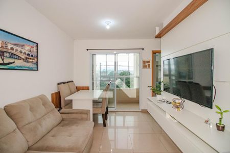 Sala de apartamento à venda com 2 quartos, 53m² em São Sebastião, Porto Alegre
