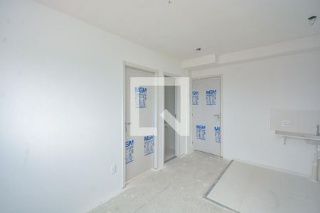 Sala/Cozinha de apartamento para alugar com 2 quartos, 36m² em Veleiros, São Paulo