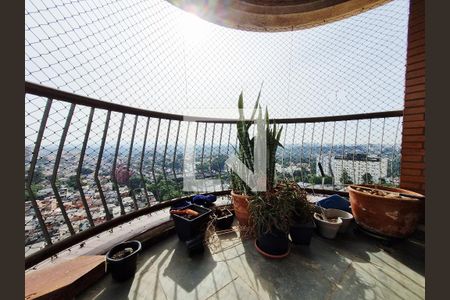 Varanda da Sala de apartamento para alugar com 3 quartos, 144m² em Fazenda Morumbi, São Paulo