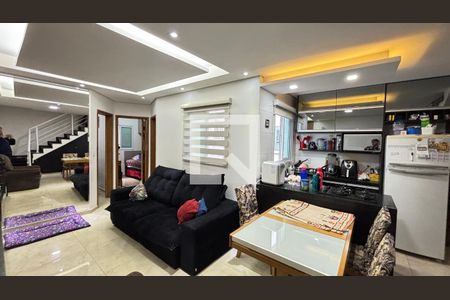 Sala - Sala de Jantar de apartamento à venda com 2 quartos, 90m² em Vila Linda, Santo André