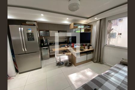 Sala - Cozinha de apartamento à venda com 3 quartos, 64m² em Jacarepaguá, Rio de Janeiro