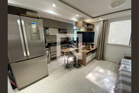 Sala - Cozinha de apartamento à venda com 3 quartos, 64m² em Jacarepaguá, Rio de Janeiro