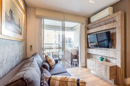 Sala de apartamento à venda com 2 quartos, 55m² em Vila Olímpia, São Paulo