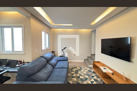 Sala - Sala de Jantar de apartamento à venda com 2 quartos, 100m² em Vila Valparaíso, Santo André