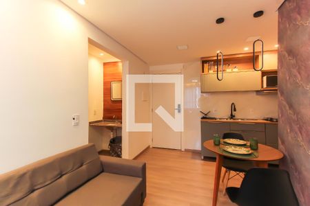 Sala de apartamento para alugar com 2 quartos, 40m² em Canindé, São Paulo