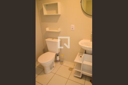 Banheiro de kitnet/studio à venda com 1 quarto, 24m² em Vila Granada, São Paulo