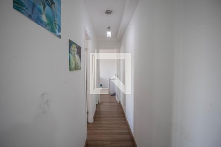 Corredor de apartamento à venda com 2 quartos, 46m² em Vila Nogueira, Diadema