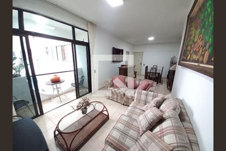 Sala de apartamento para alugar com 2 quartos, 120m² em Itararé, São Vicente