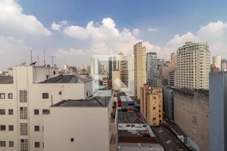 Vista da Varanda de kitnet/studio para alugar com 1 quarto, 22m² em Santa Ifigênia, São Paulo