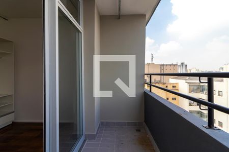 Varanda de kitnet/studio para alugar com 1 quarto, 22m² em Santa Ifigênia, São Paulo