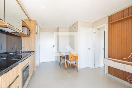 Sala/Cozinha de apartamento à venda com 1 quarto, 37m² em Bela Vista, Osasco