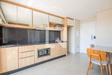 Sala/Cozinha de apartamento à venda com 1 quarto, 37m² em Bela Vista, Osasco