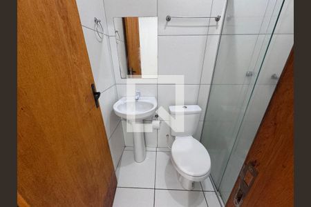 Banheiro de kitnet/studio para alugar com 1 quarto, 34m² em Pinheiro, São Leopoldo