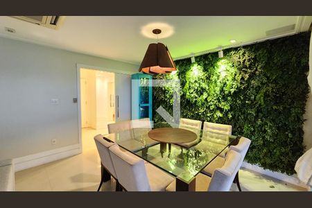Sala de Jantar de apartamento para alugar com 4 quartos, 201m² em Embaré, Santos
