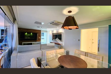 Sala de apartamento para alugar com 4 quartos, 201m² em Embaré, Santos