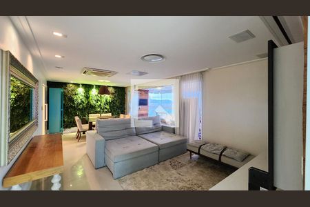 Sala de apartamento para alugar com 4 quartos, 201m² em Embaré, Santos