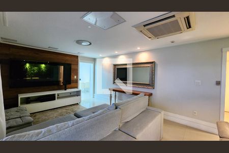 Sala de apartamento para alugar com 4 quartos, 201m² em Embaré, Santos