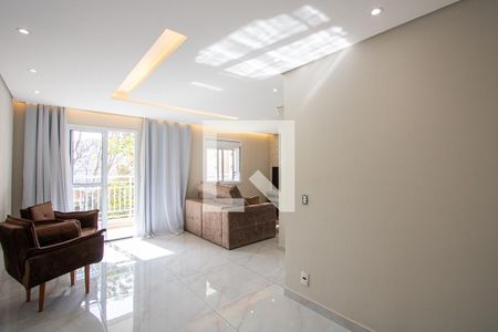 Sala de apartamento à venda com 1 quarto, 56m² em Vila Leopoldina, Santo André