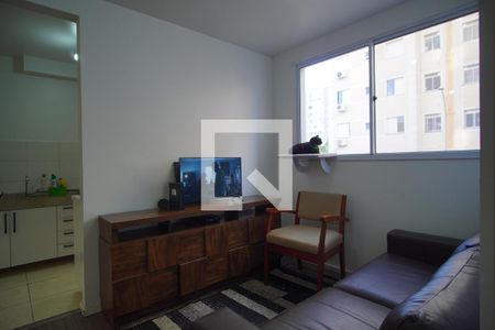 Sala de apartamento à venda com 1 quarto, 44m² em Morro Santana, Porto Alegre