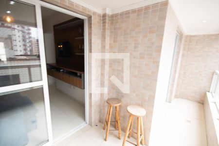 Varanda de apartamento para alugar com 2 quartos, 67m² em Cidade Ocian, Praia Grande