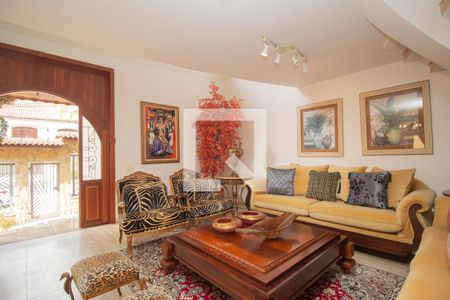 Sala de casa para alugar com 4 quartos, 400m² em City América, São Paulo