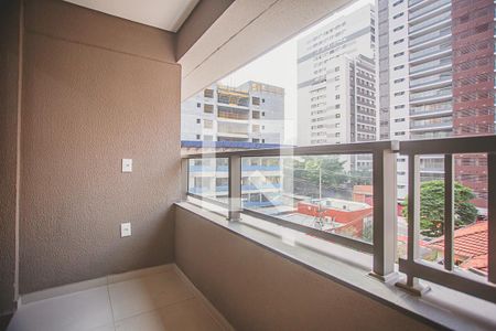 Varanda de kitnet/studio para alugar com 1 quarto, 27m² em Vila Clementino, São Paulo