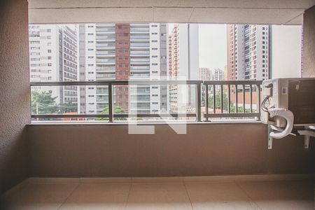 Varanda de kitnet/studio para alugar com 1 quarto, 27m² em Vila Clementino, São Paulo
