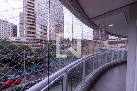 Varanda da Sala de apartamento à venda com 2 quartos, 70m² em Empresarial 18 do Forte, Barueri