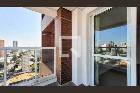 Varanda da Sala de apartamento para alugar com 1 quarto, 58m² em Cambuí, Campinas
