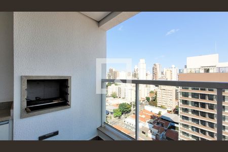 Varanda da Sala de apartamento para alugar com 1 quarto, 58m² em Cambuí, Campinas