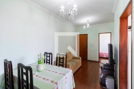 Sala de apartamento à venda com 3 quartos, 60m² em Guarani, Belo Horizonte