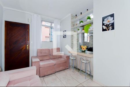 Sala de apartamento à venda com 2 quartos, 50m² em Jardim Tranquilidade, Guarulhos