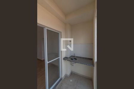 Varanda Sala de Estar/Jantar de apartamento para alugar com 2 quartos, 58m² em Jardim Novo Angulo, Hortolândia