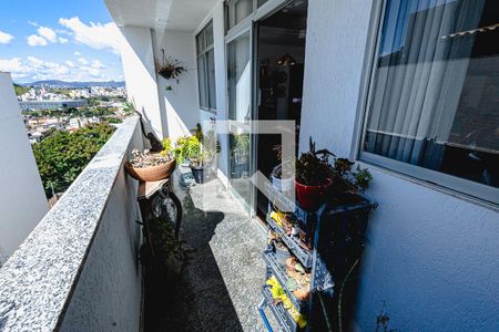 Varanda da Sala de apartamento à venda com 5 quartos, 350m² em Santa Rosa, Belo Horizonte