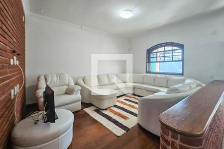 Sala de casa para alugar com 3 quartos, 398m² em Balneario Cidade Atlantica, Guarujá