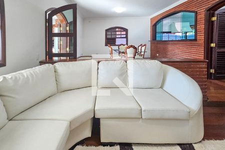 Sala de casa para alugar com 3 quartos, 398m² em Balneario Cidade Atlantica, Guarujá